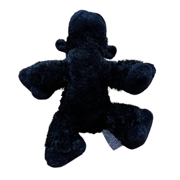 Aurora Flopsies Black Gorilla Ape Chimp Monkey Stuffed‎ Animal Plush - Picture 2 of 7